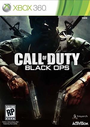 Black Ops Xbox Cover. Call of Duty Black OPS