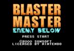 Blaster Master: Enemy Below: -