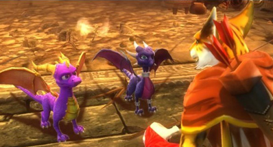 Jogando e Analisando: THE LEGEND OF SPYRO: DAWN OF THE DRAGON (PS2) REVIEW